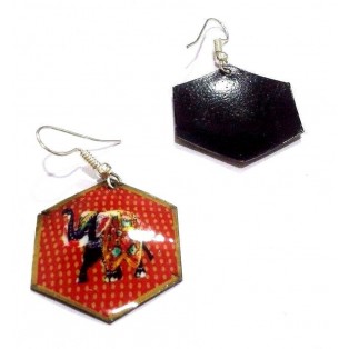 ELEPHANT - Contemporary Women Earrings Jewelry Hook Drop Dangle Fashion Gift N37